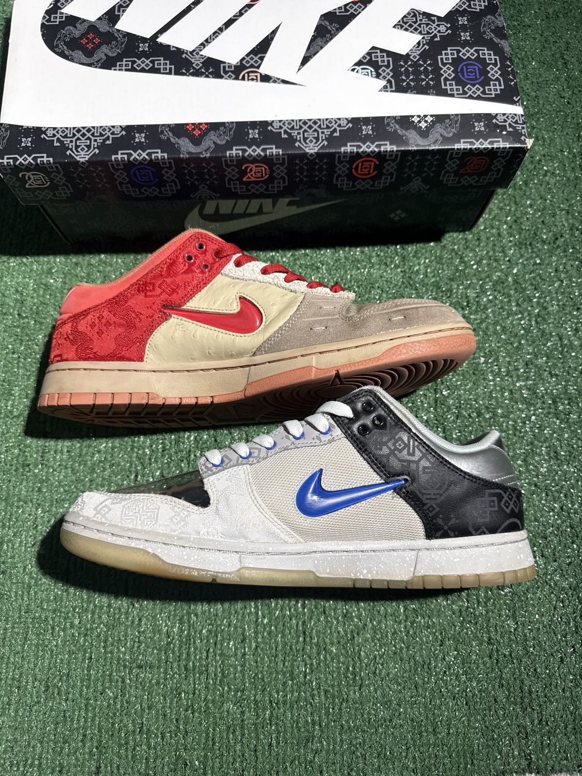 CLOT × Nike Nike dunk low Clot Sp What The CLOT size 9.5 Size US 9.5 / EU 42-43 - 2 Thumbnail