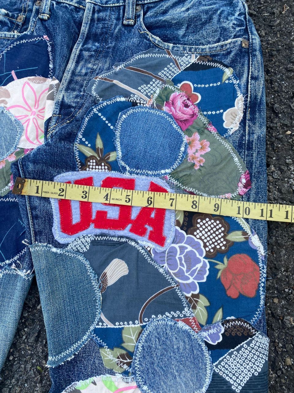 Kapital VINTAGE KAPITAL KIRO HIRATA HIPPIE SELVEGDE DENIM Size US 33 - 8 Thumbnail