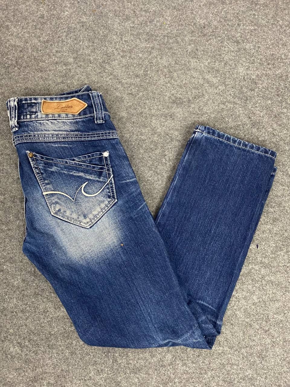 Japanese Brand japanese brand back number denim nice design Size 30" / US 8 / IT 44 - 2 Thumbnail