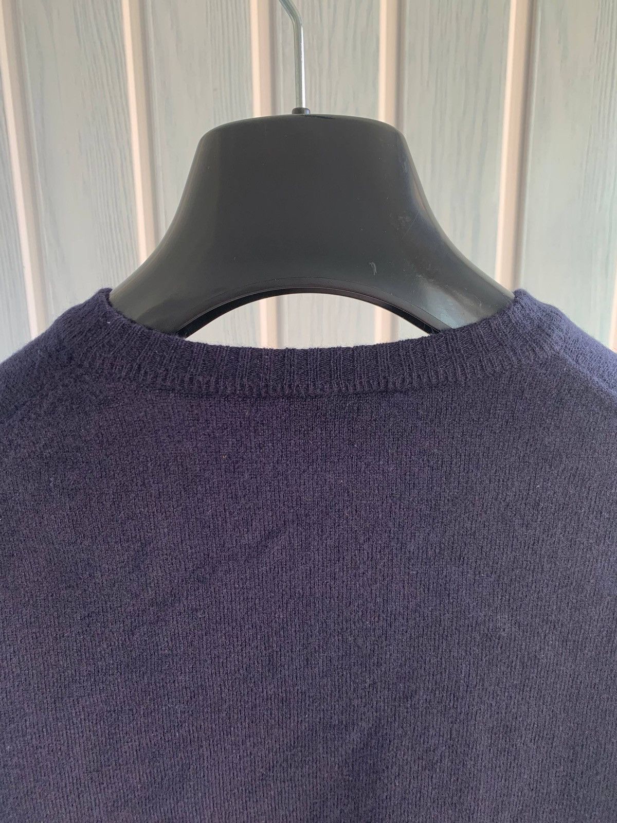 Lacoste Vintage Lacoste Men Navy Wool Knit Classic Sweater Size US M / EU 48-50 / 2 - 9 Thumbnail