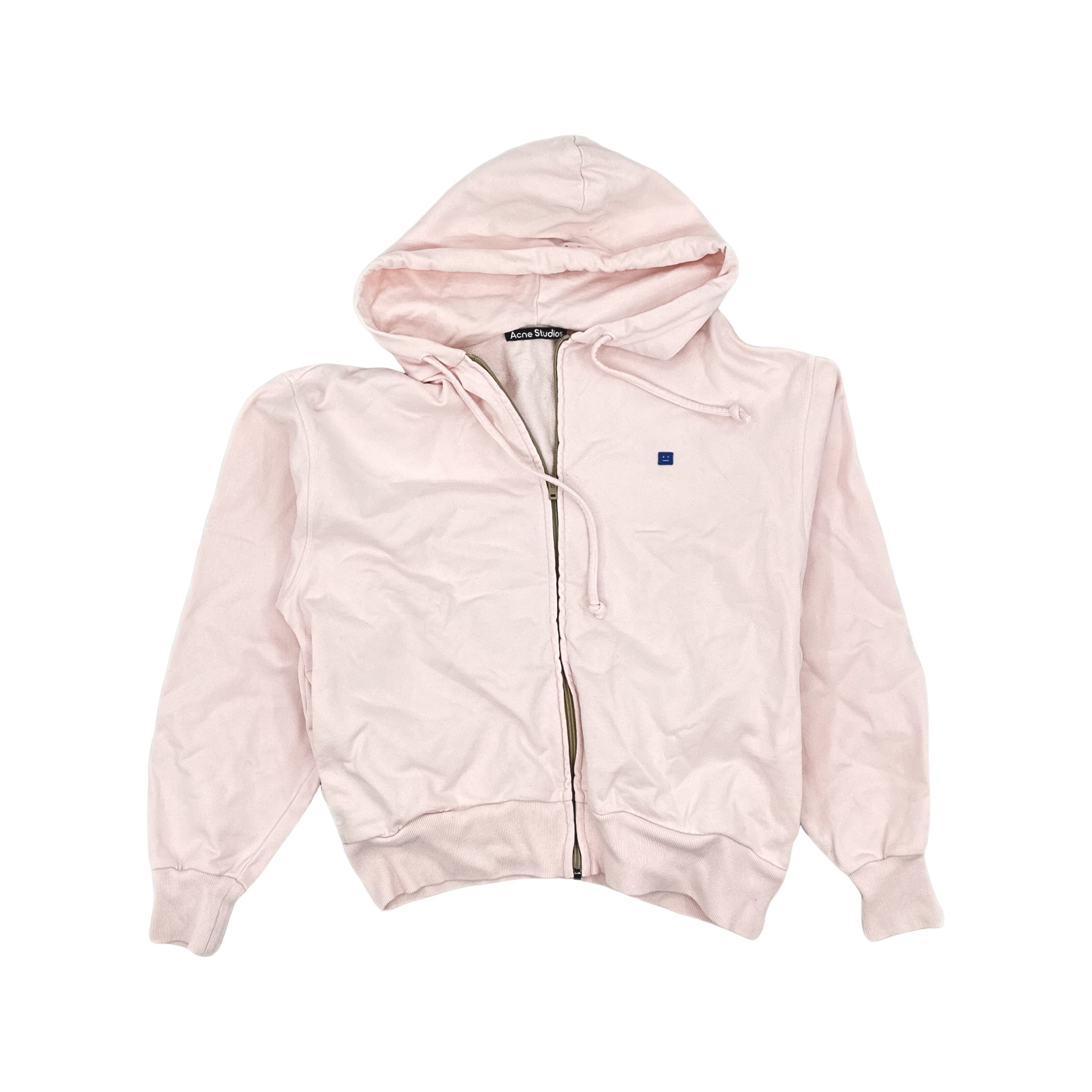 Acne Studios Acne Studios Face Patch Zip Hoodie XXS Size US XXS / EU 40 - 1 Thumbnail