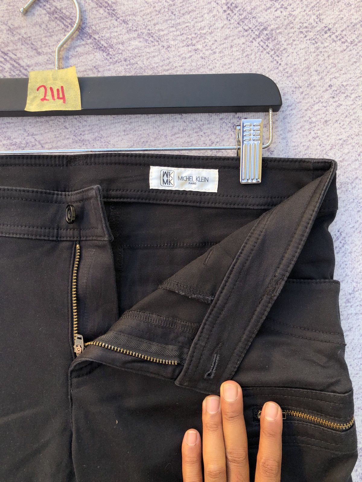 Designer × Japanese Brand × Michel Klein Very Rare Michel Klein Cargo Bush Pocket Spring Leg Opening Size US 31 - 7 Thumbnail