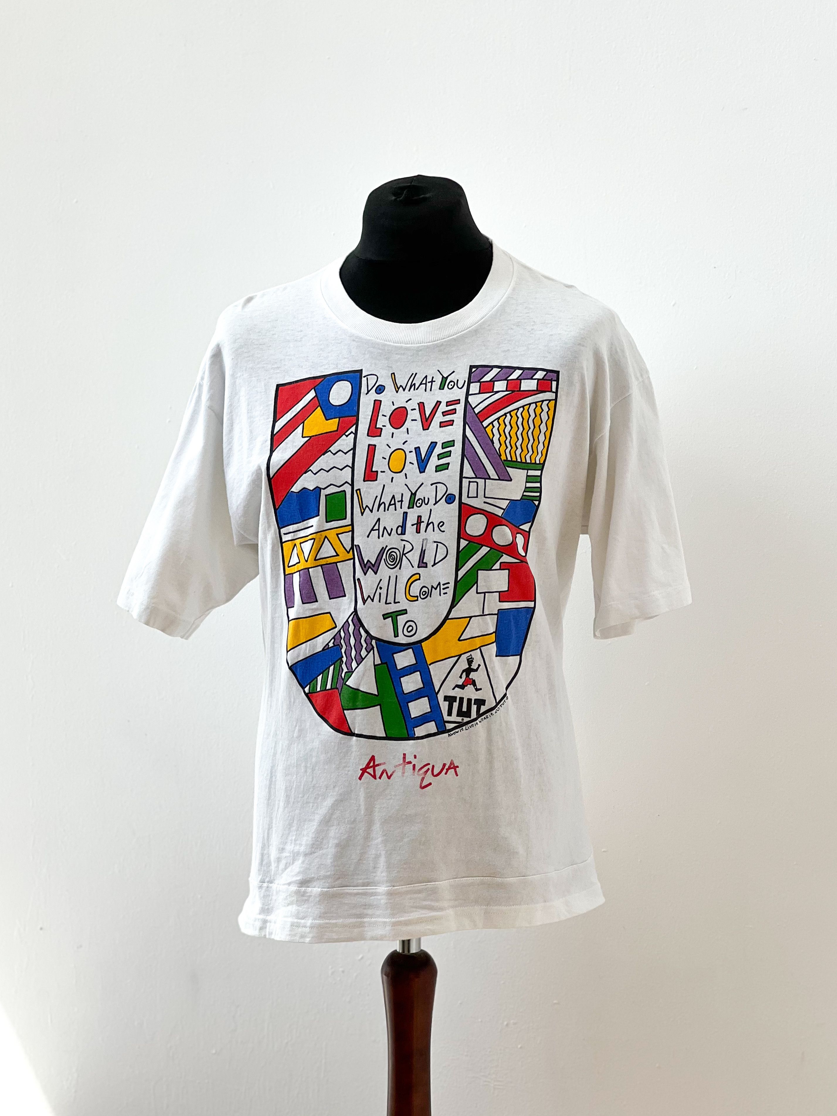 Vintage Totally Unique vintage t-shirt Size US XL / EU 56 / 4 - 1 Thumbnail
