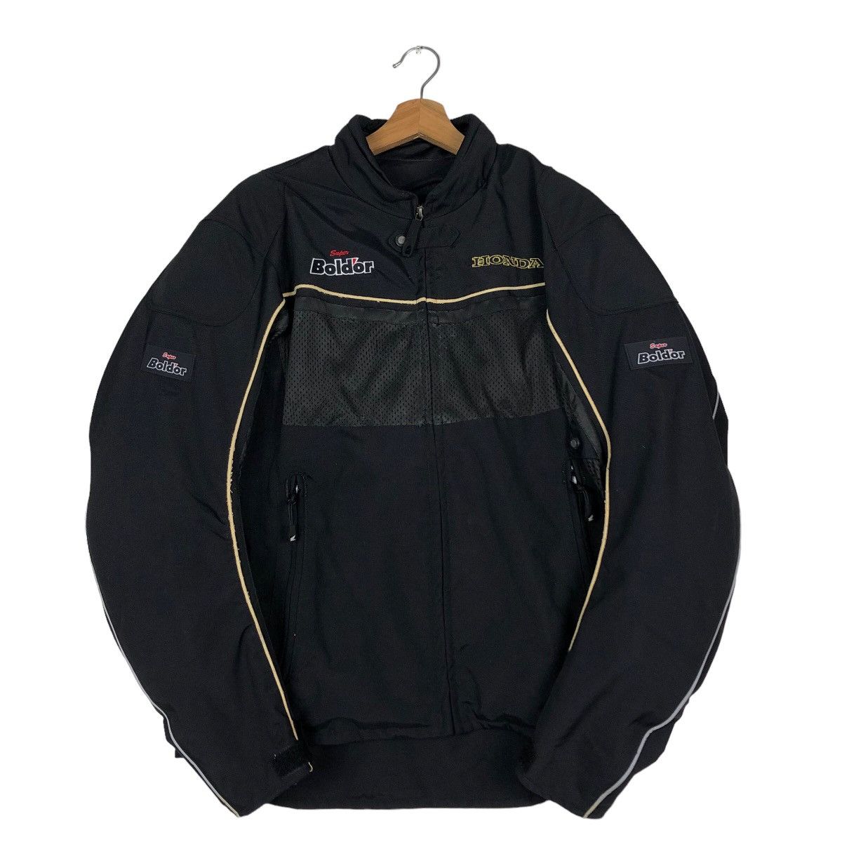 Hein Gericke 🔥Vintage Biker Jacket Racing Sport Safety Honda Big Logo Size US L / EU 52-54 / 3 - 1 Thumbnail