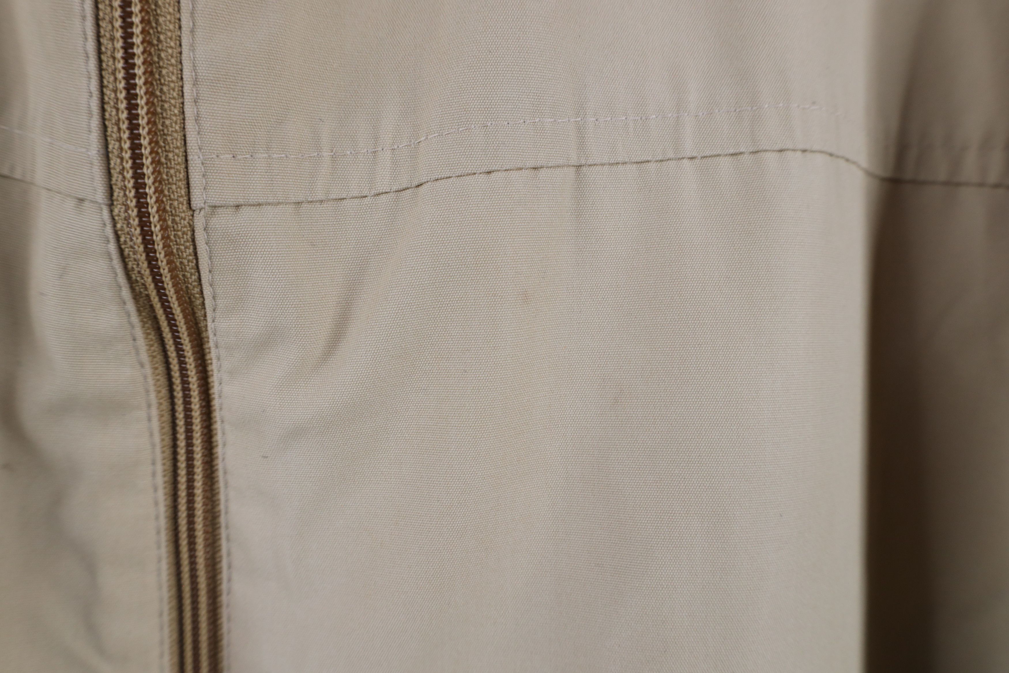 Vintage Vintage 70s Streetwear Cafe Racer Bomber Jacket Beige Size US XL / EU 56 / 4 - 5 Thumbnail