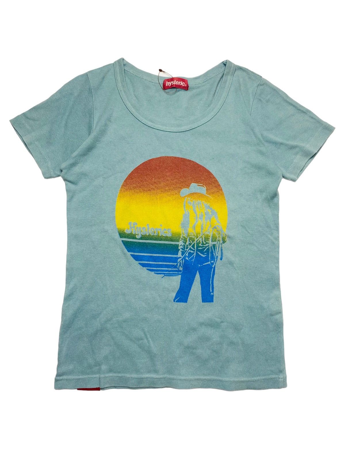 Hysteric Glamour 1990s Hysteric Glamour - Cowgirl Baby Tee Size M / US 6-8 / IT 42-44 - 1 Thumbnail