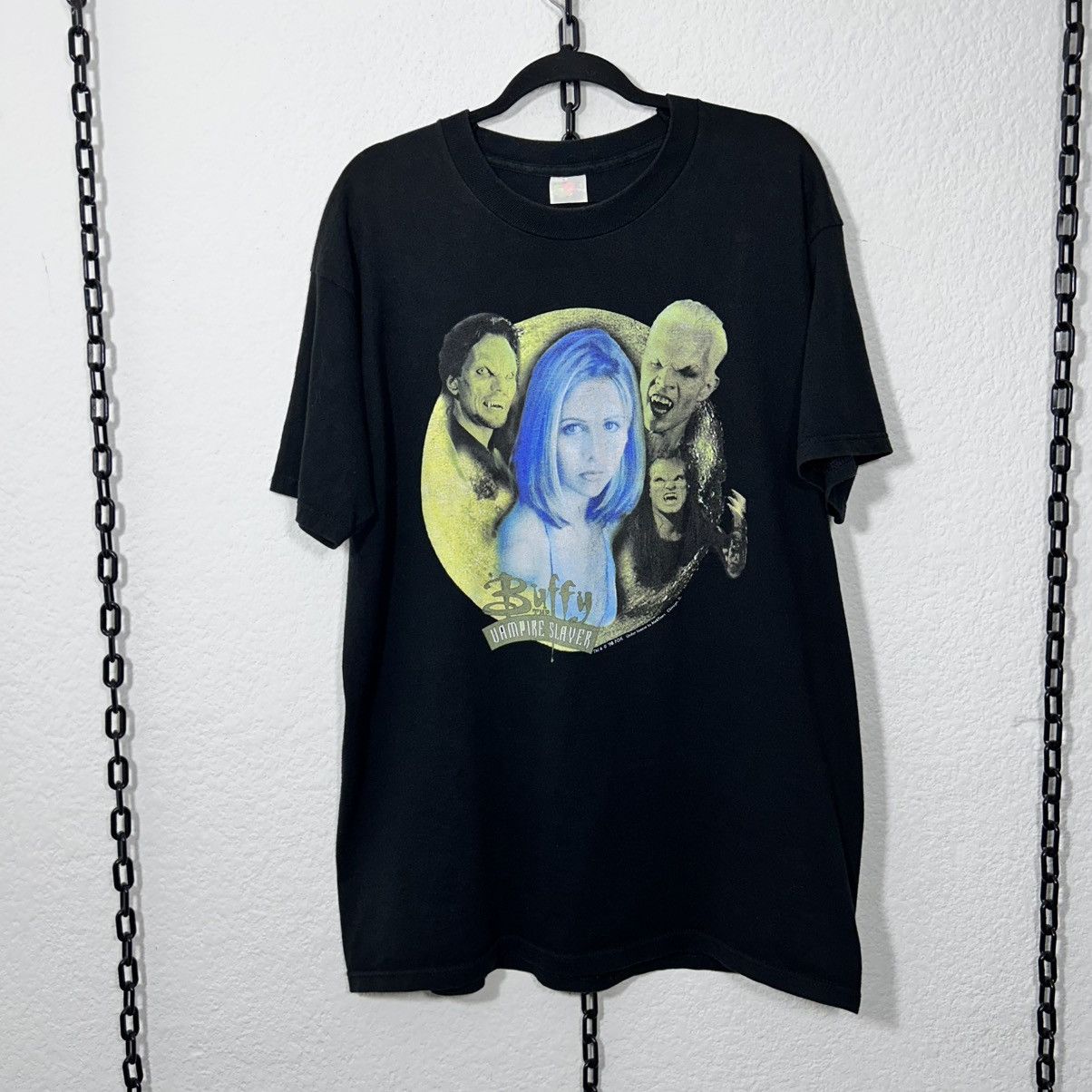 Expert Horror × Vintage BUFFY THE VAMPIRE SLAYER VINTAGE SHIRT 1998 Size US XL / EU 56 / 4 - 1 Thumbnail