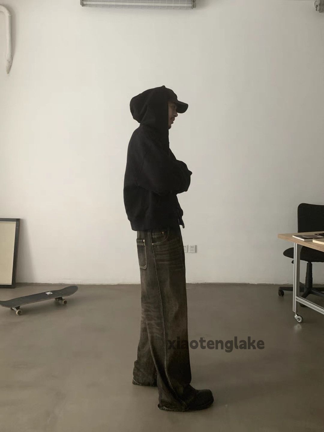 Jean × Vintage washed faded cleanfit yuppie loose baggy y2k jeans Size US 34 / EU 50 - 4 Thumbnail