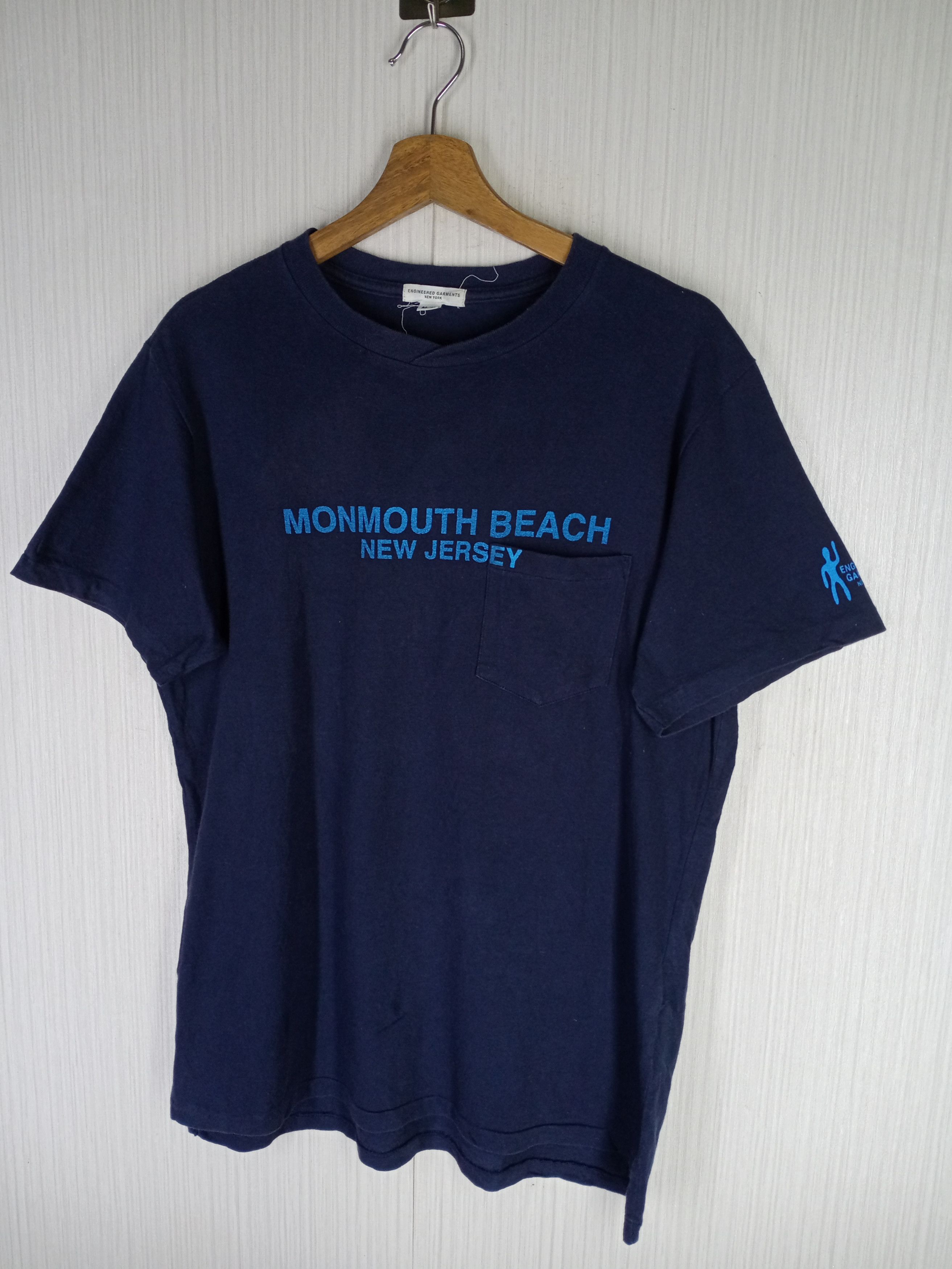 Engineered Garments Engineered Garments Monmouth Beach New Jersey tee Size US M / EU 48-50 / 2 - 2 Thumbnail