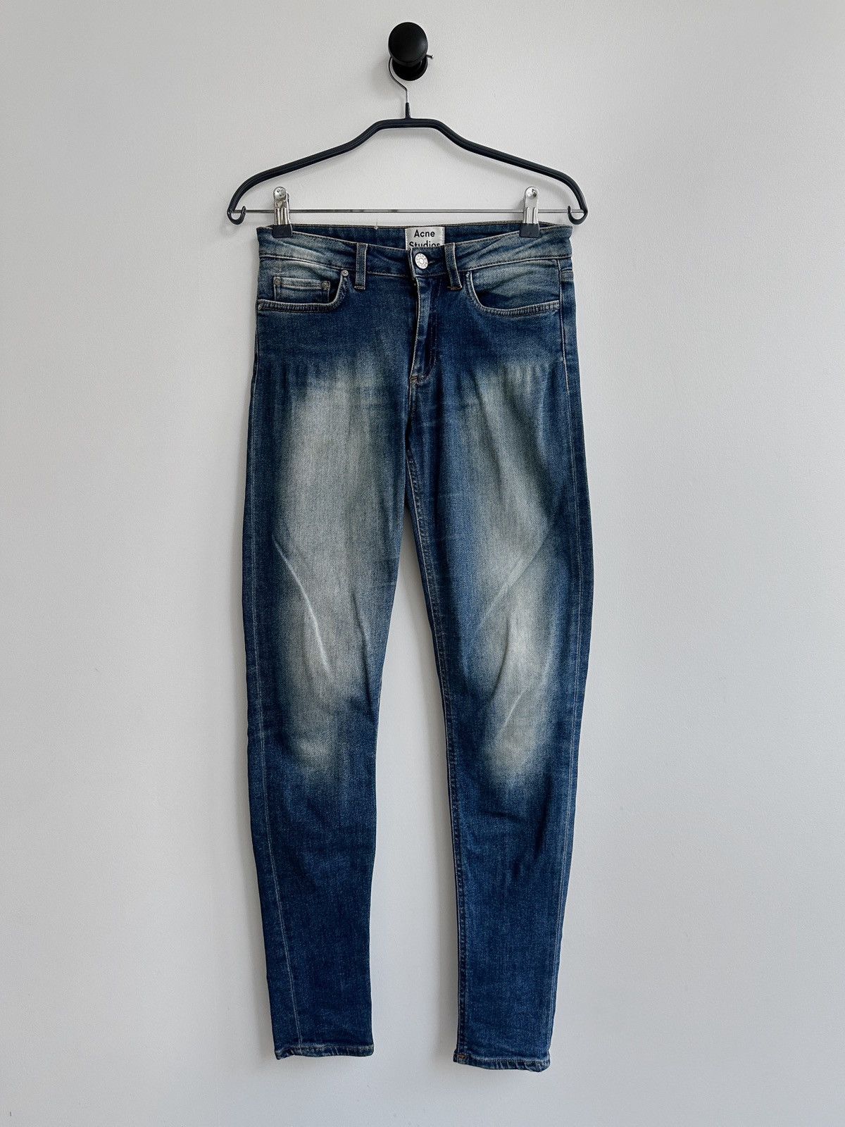 Acne Studios Acne Studios Skinny Blue Denim Pants Jeans Size 28" / US 6 / IT 42 - 3 Thumbnail