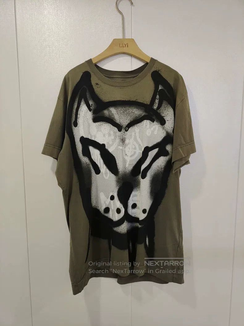 Givenchy Givenchy Spray Paint Short Sleeve T Size US M / EU 48-50 / 2 - 1 Thumbnail