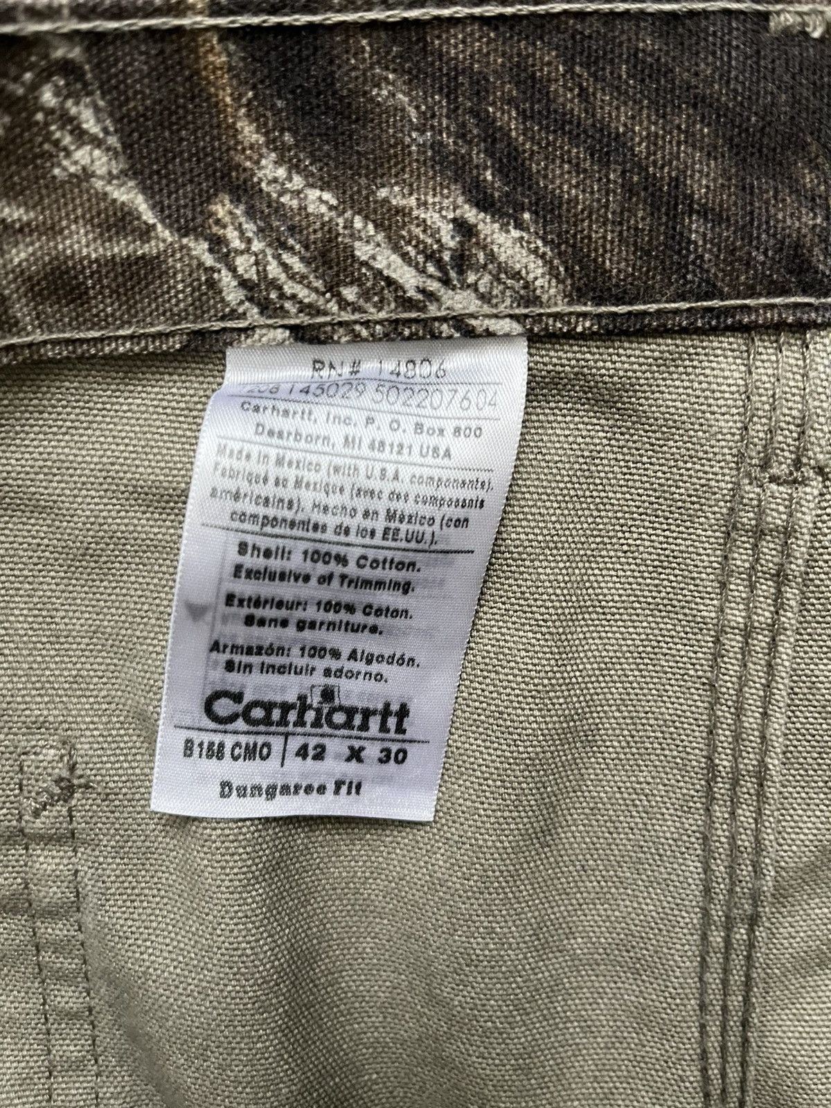 Carhartt Vintage Carhartt Realtree Camo Pants – Size 40x30 Size US 40 / EU 56 - 2 Thumbnail