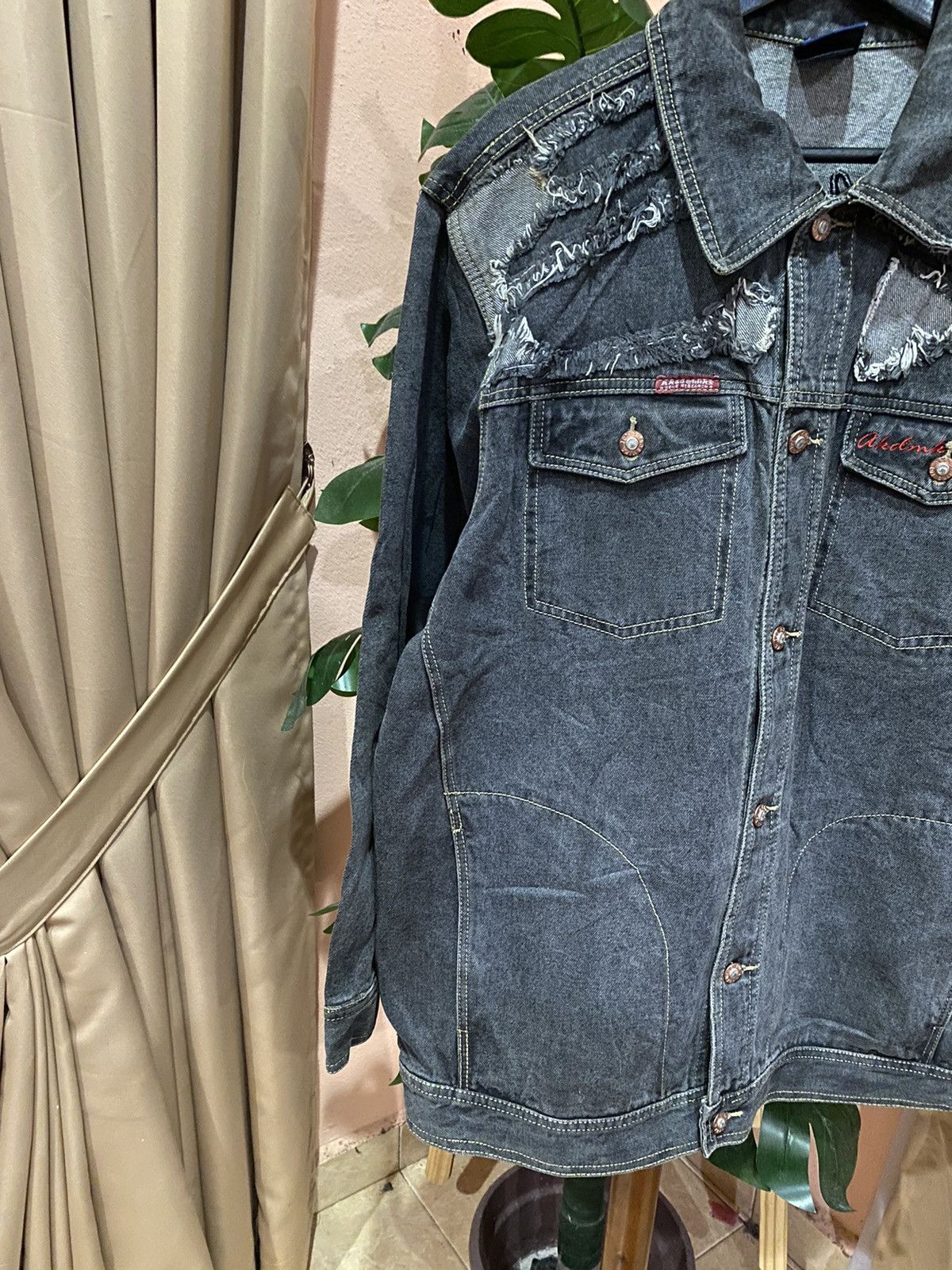 Akademiks VINTAGE Y2K AKADEMIKS DENIM JACKET Size US L / EU 52-54 / 3 - 7 Thumbnail
