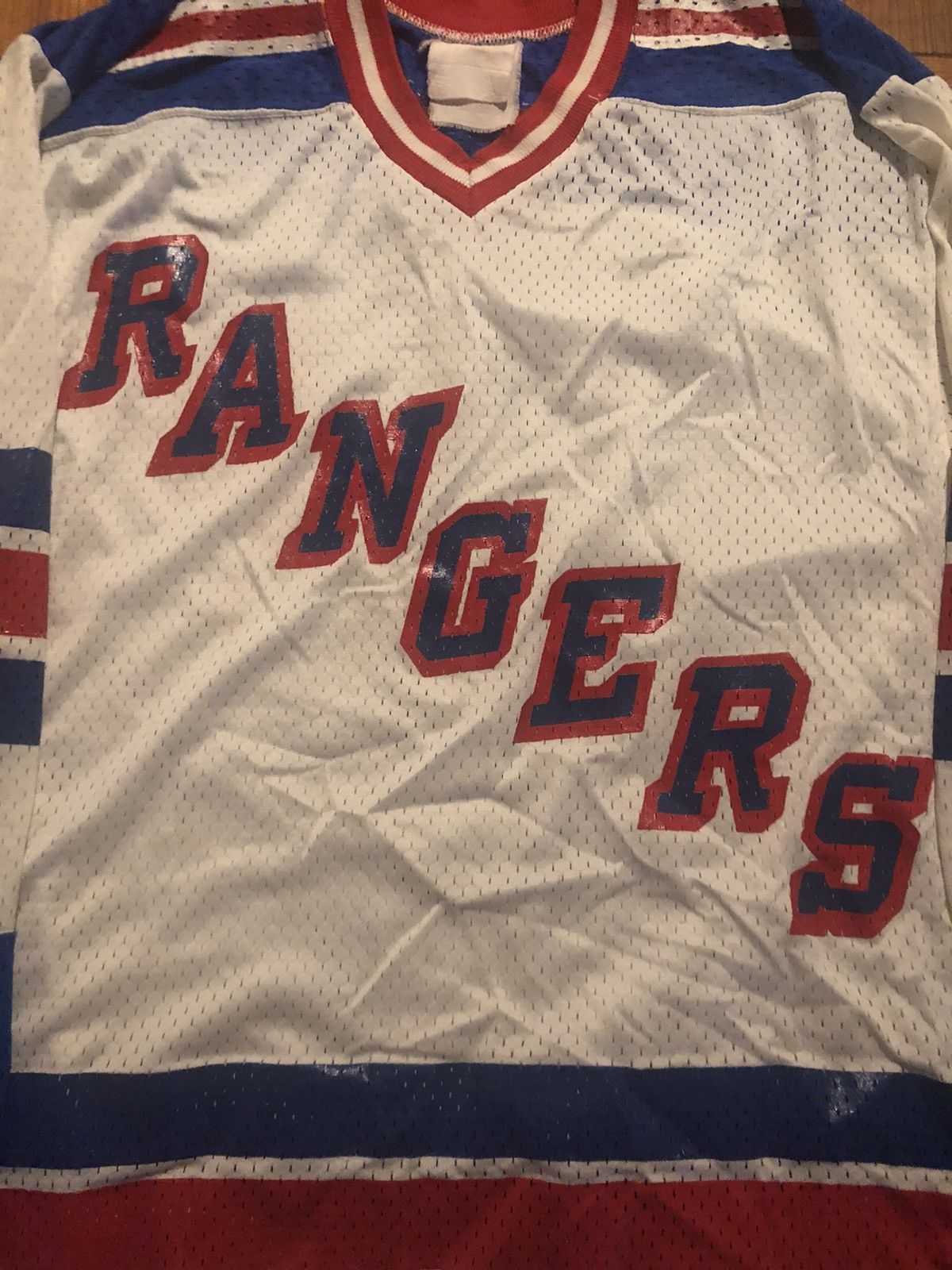 NHL Vintage 90s New York Rangers Hockey Jersey S/M Size US M / EU 48-50 / 2 - 2 Thumbnail