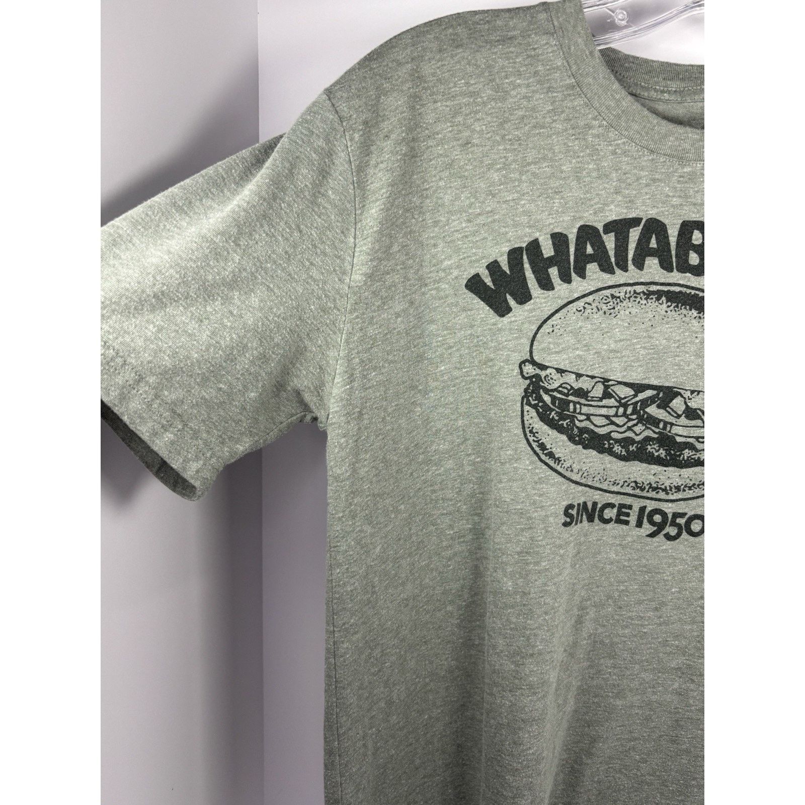 The Unbranded Brand Whataburger Since 1950 Burger Graphic Green Heather Shirt Size US S / EU 44-46 / 1 - 6 Thumbnail