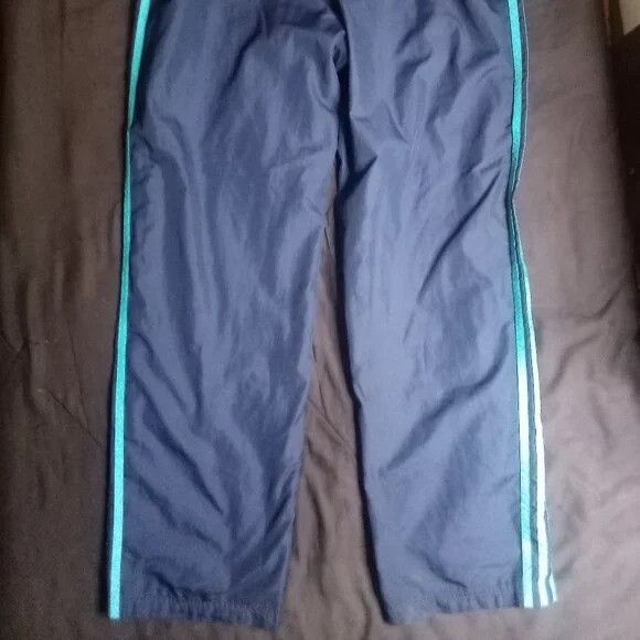 Adidas Vintage Adidas 3 Stripe Mesh Lined Wind Pants Joggers Size US 32 / EU 48 - 9 Thumbnail