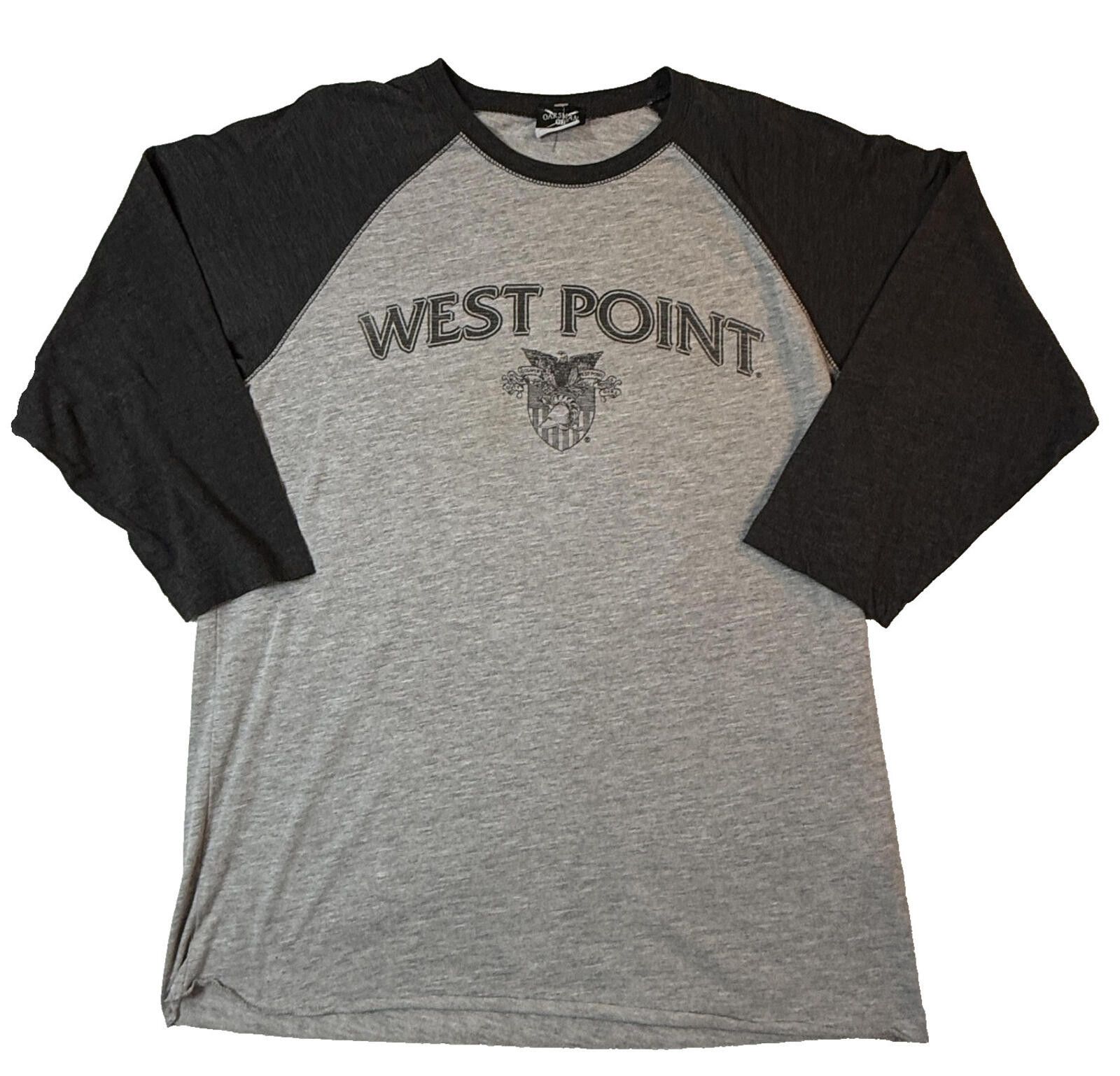 Other Vintage West Point Raglan Tee Mens M Army Black Knights USA Size US M / EU 48-50 / 2 - 1 Thumbnail