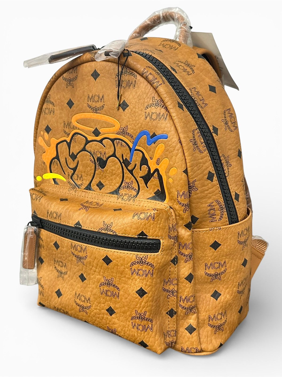 MCM MCM X SAMBYPEN STARK BACKPACK GRAFFITI EDITION Size ONE SIZE - 3 Thumbnail