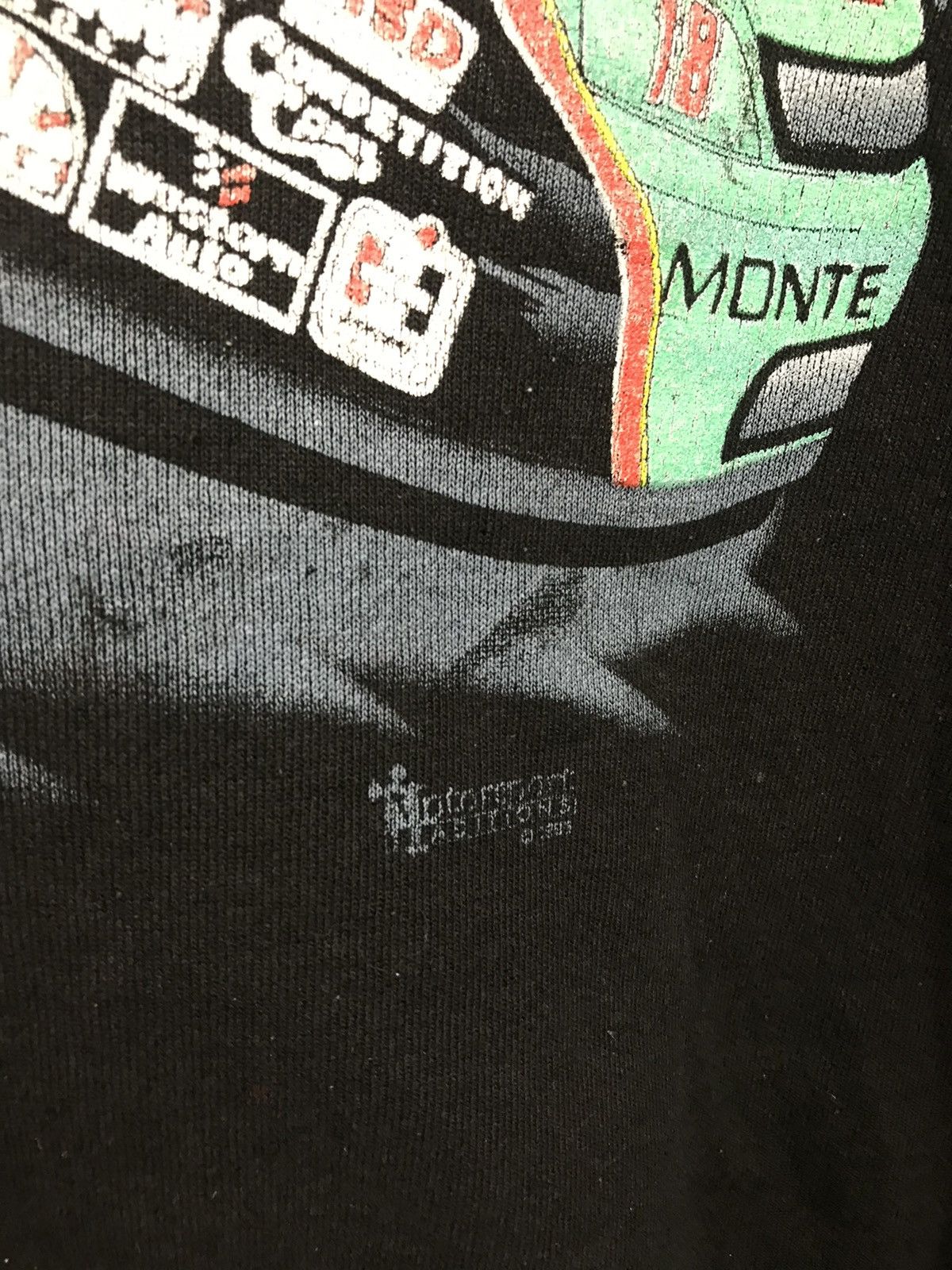NASCAR Vintage Bobby Labonte NASCAR Racing Sweatshirt 1993 Speed Size US XXL / EU 58 / 5 - 5 Thumbnail