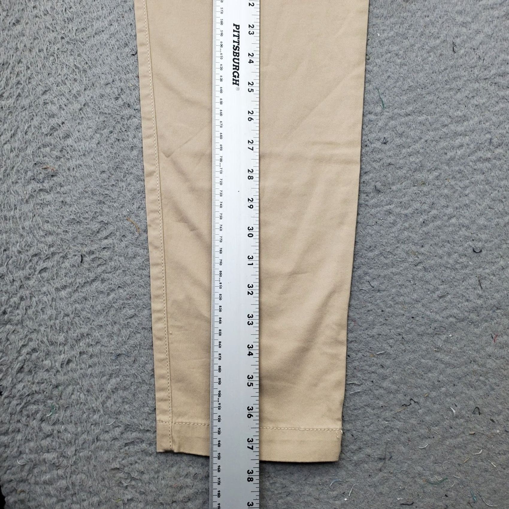 Old Navy Old Navy Chino Pants Womens Size 10 Tan Cotton Slash Pocket Formal Skinny Leg Size 32" / US 10 / IT 46 - 3 Thumbnail
