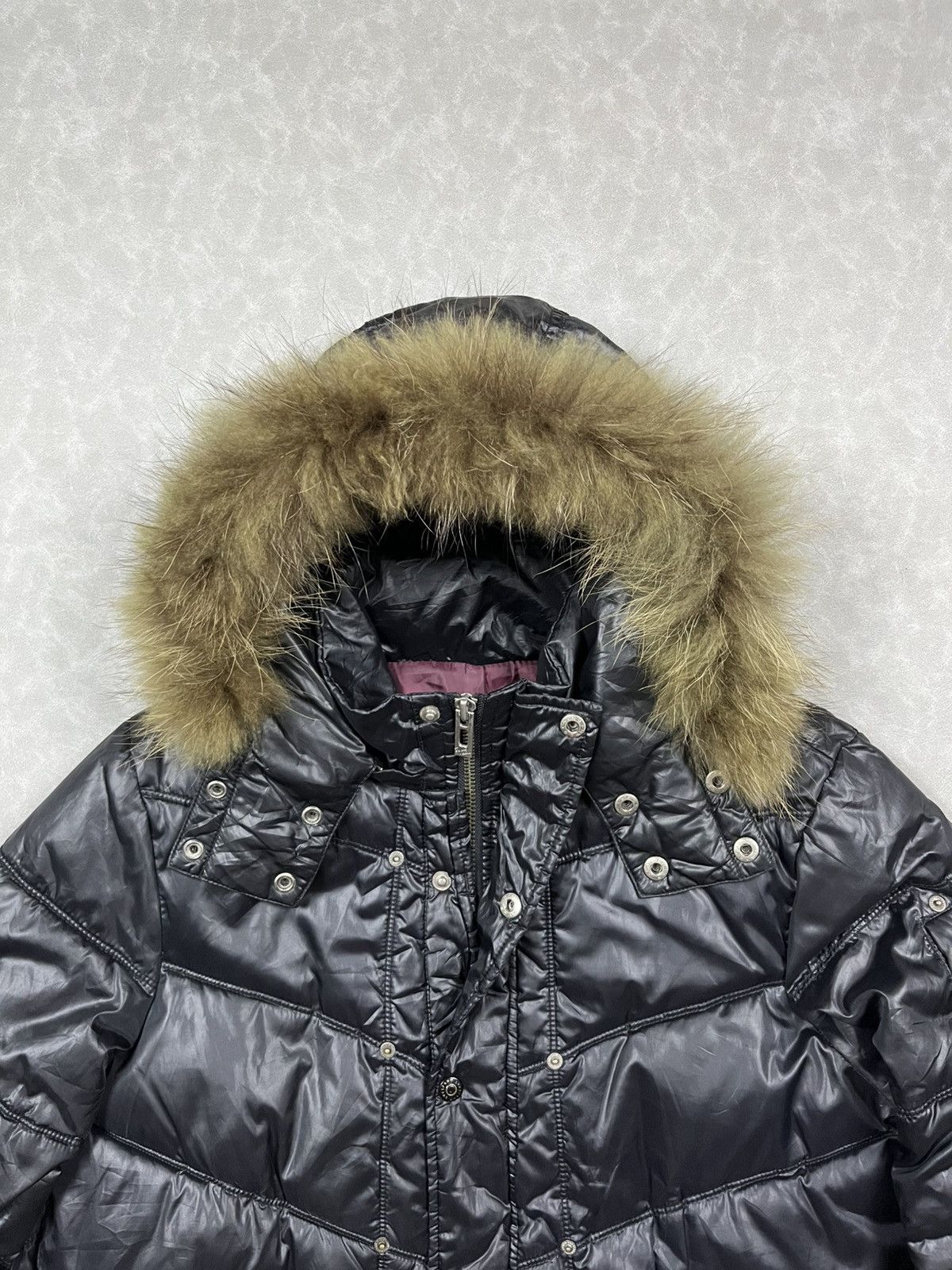 Japanese Brand Lgb iswn style puffer fur jacket Size US L / EU 52-54 / 3 - 4 Thumbnail