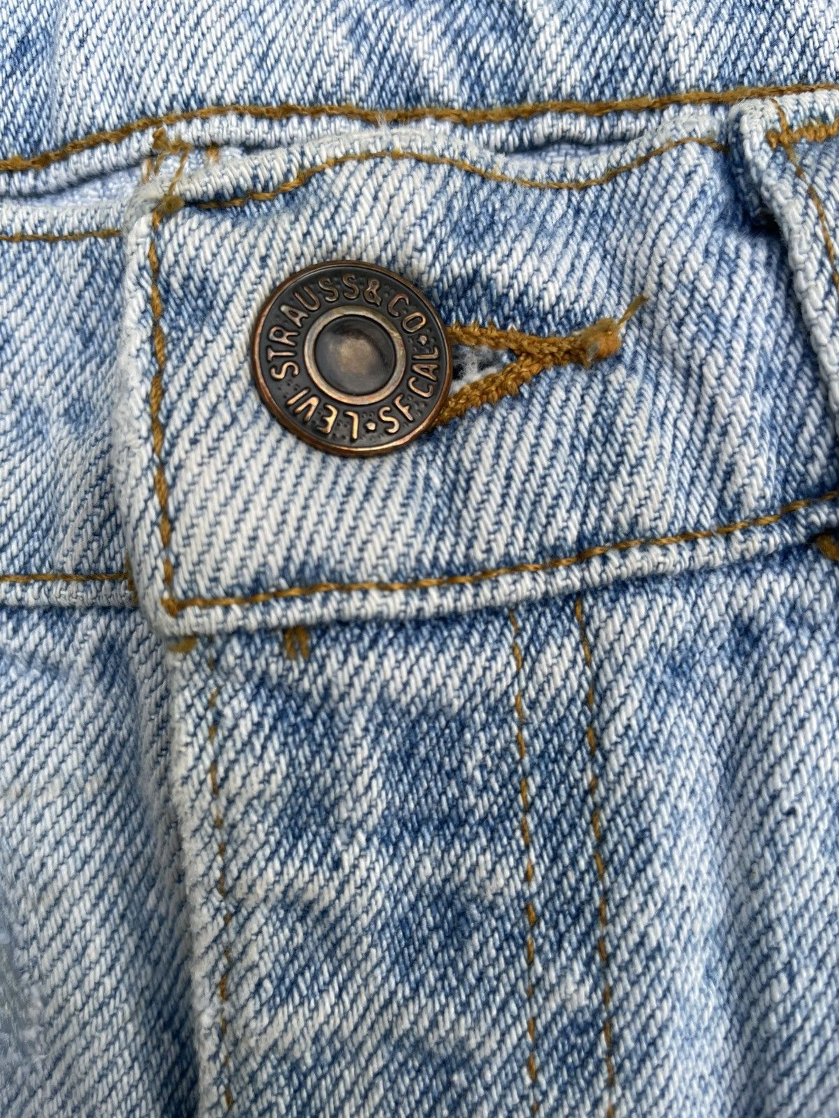 Levi's Vintage 1992 Levi’s 505 Stone Wash Size US 30 / EU 46 - 20 Thumbnail
