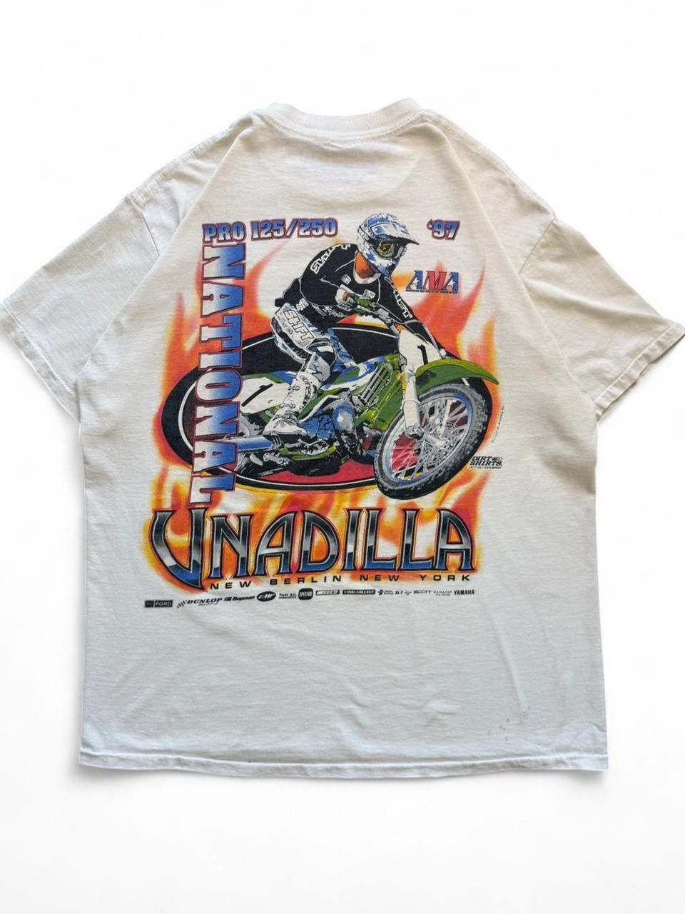 Delta Vintage ‘97 Unadilla AMA Pro Motocross National Shirt Size US L / EU 52-54 / 3 - 1 Thumbnail