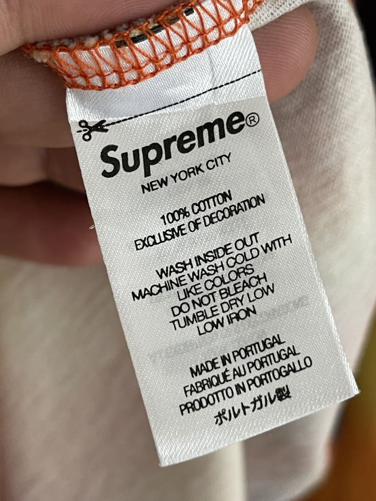 Supreme SS23 Supreme Small Box Logo Flame T Shirt Size US L / EU 52-54 / 3 - 7 Thumbnail