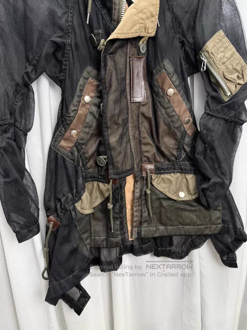 Comme des Garcons Comme Des Garcons Transparent mesh military deconstructed Size XS / US 0-2 / IT 36-38 - 6 Thumbnail