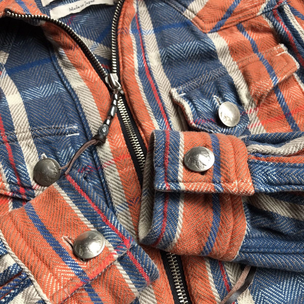 Kapital Remi relief heavy plaid jacket Size US S / EU 44-46 / 1 - 5 Thumbnail