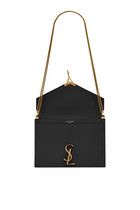 Saint Laurent Paris o1s1wg110924 Size: OS / Cassandra Medium Leather Bag Black Size ONE SIZE - 4 Thumbnail