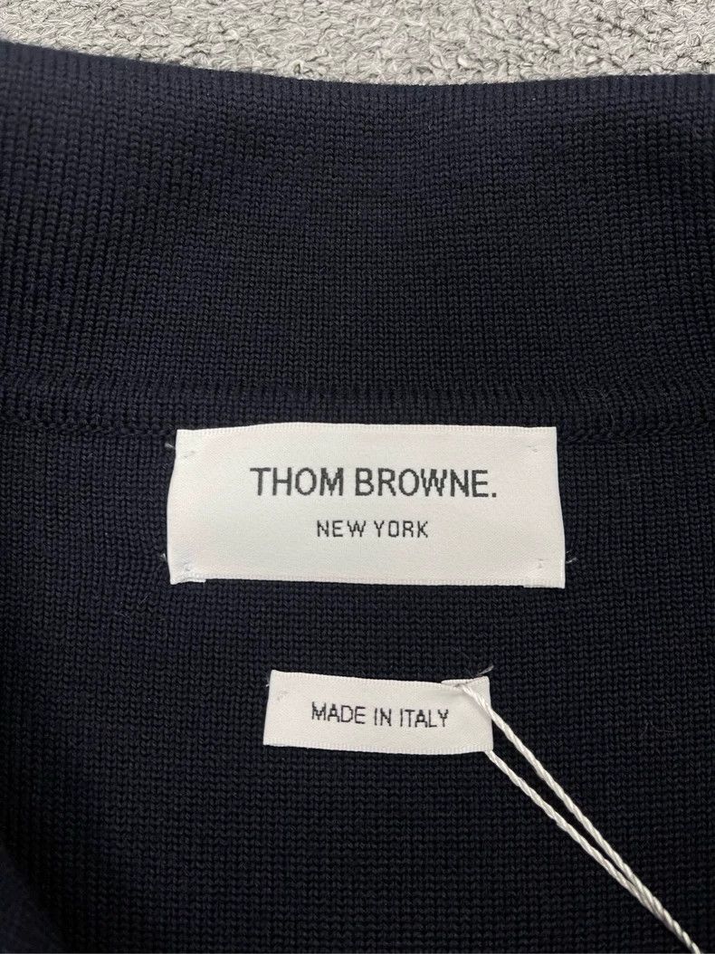Thom Browne Thom Browne size5 Wool tuck-in jacket Size 42S - 3 Thumbnail