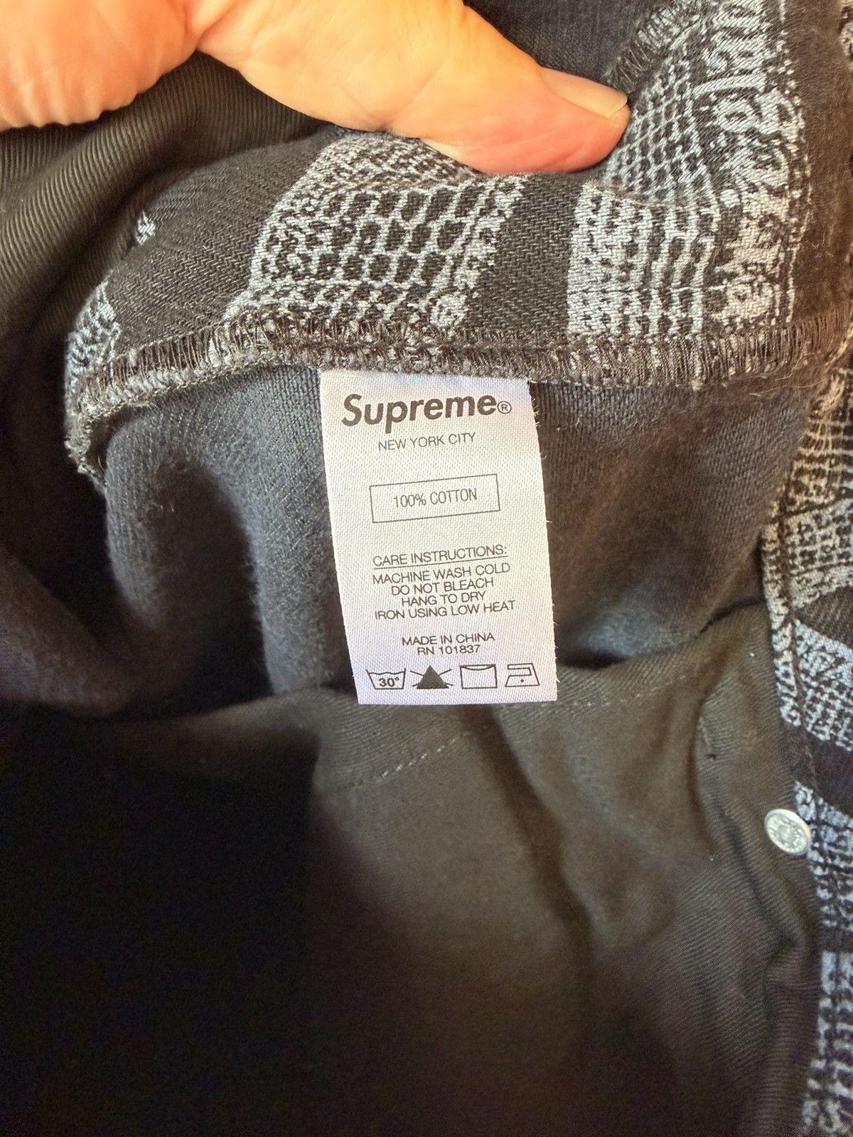 Hysteric Glamour × Supreme Hysteric Glamour x Supreme Snake Double Knee Denim Painter Size US 36 / EU 52 - 3 Thumbnail