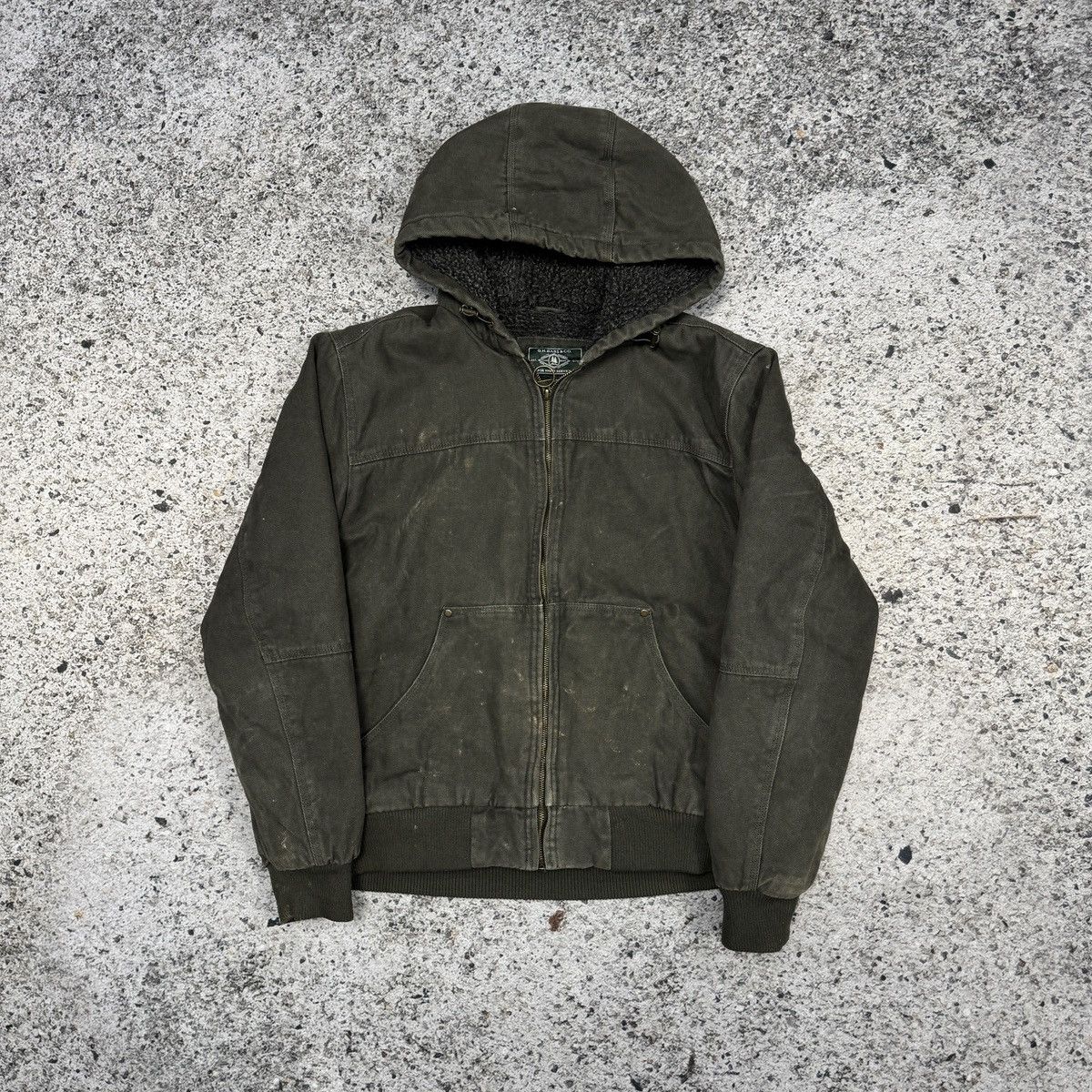 Vintage Thrashed Faded Dirty Work Jacket ERD Carhartt Balenciaga Size US M / EU 48-50 / 2 - 1 Thumbnail