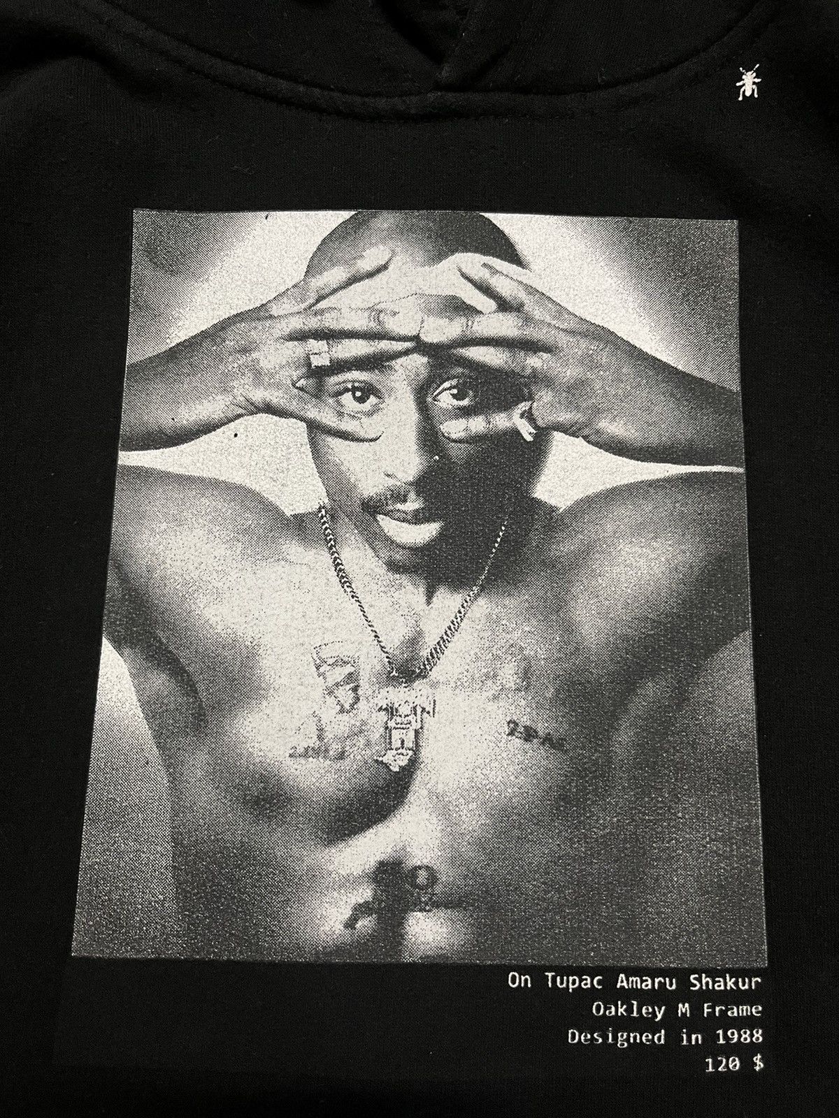 Rap Tees Tupac Shakur Designed in 1988 Hype Means Nothing Hoodie Size US XS / EU 42 / 0 - 4 Thumbnail