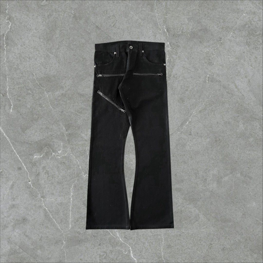 Hysteric Glamour × Japanese Brand × semanticdesign 💥Flare💥semantic design multizip pants Size US 30 / EU 46 - 1 Thumbnail