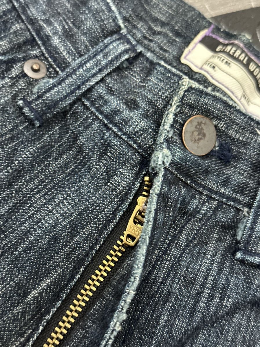 Michel Klein 1990 MK Homme (Michel Klein) Claw Mark Denim Size US 30 / EU 46 - 14 Thumbnail