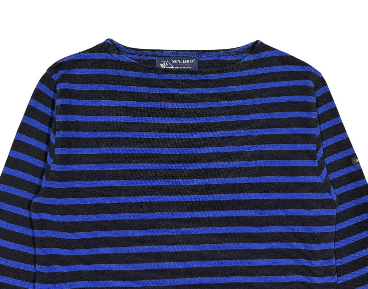 Saint James Vtg🔥90’s Saint james Limited Colour Striped Boatneck Shirt Size US XS / EU 42 / 0 - 3 Thumbnail