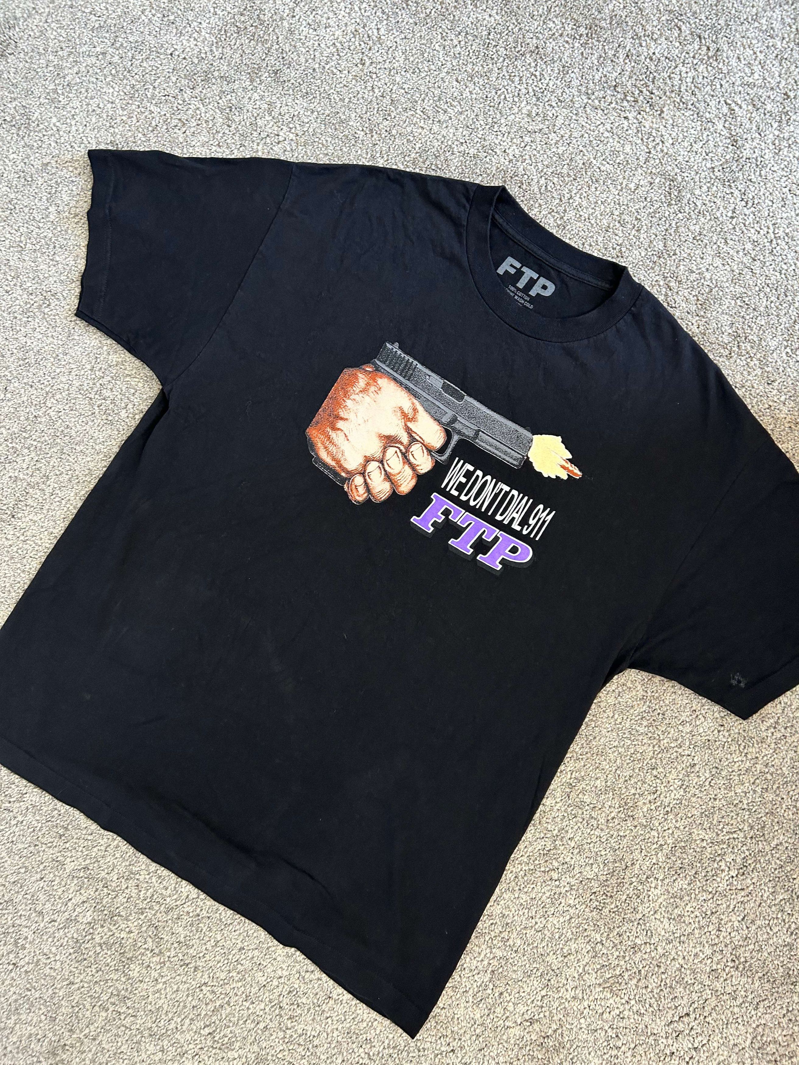Fuck The Population We don't dial 911 tee Size US XL / EU 56 / 4 - 1 Thumbnail