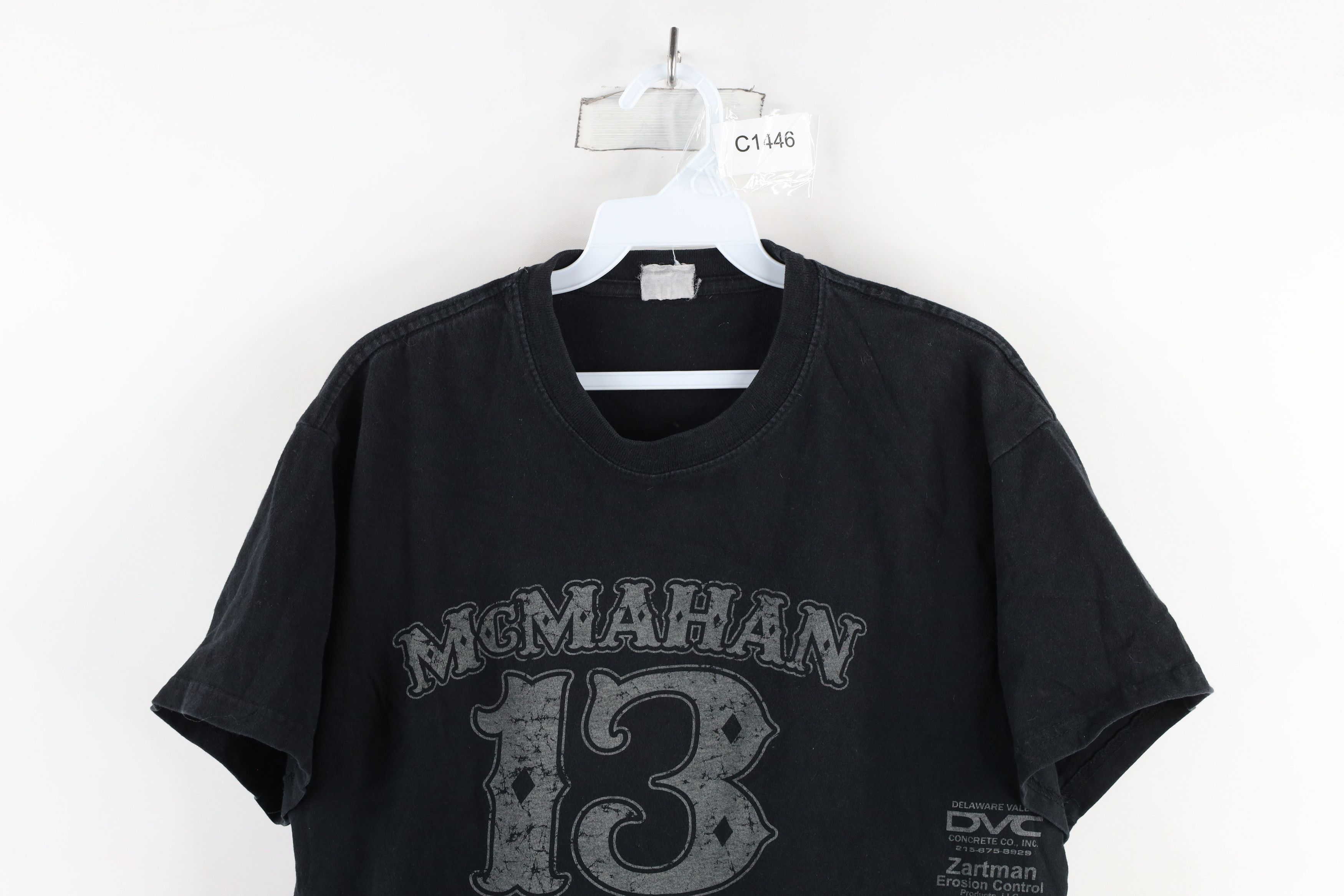 Vintage Vintage Y2K Paul McMahan Car Racing T-Shirt Black Cotton Size US M / EU 48-50 / 2 - 2 Thumbnail