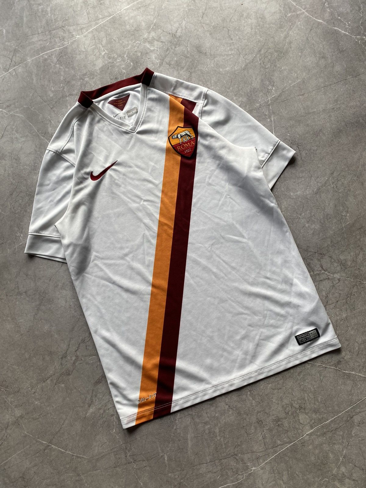 Nike Vintage 2014/15 Nike AS Roma Away Soccer Football Jersey Size US S / EU 44-46 / 1 - 1 Thumbnail