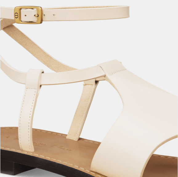 Dior o1w1db10725 KCO023 Sun Thong Sandals in White Size US 8 / IT 38 - 4 Thumbnail