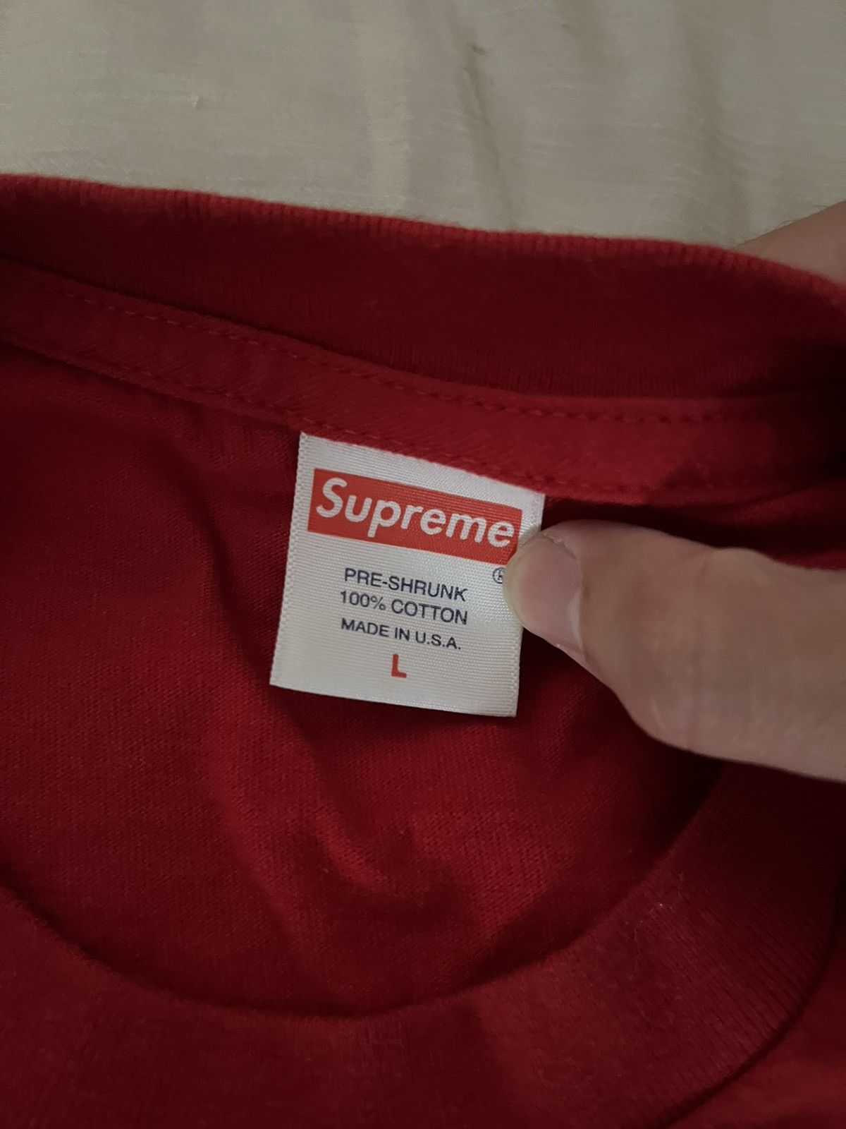 Supreme Supreme Smoke T Size US L / EU 52-54 / 3 - 2 Thumbnail
