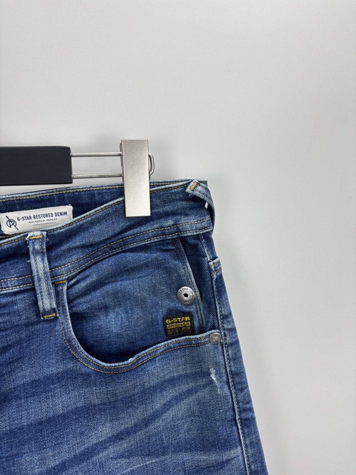 G-Star Mens jeans G Star Raw Size 34 Color Blue Size US 34 / EU 50 - 4 Thumbnail