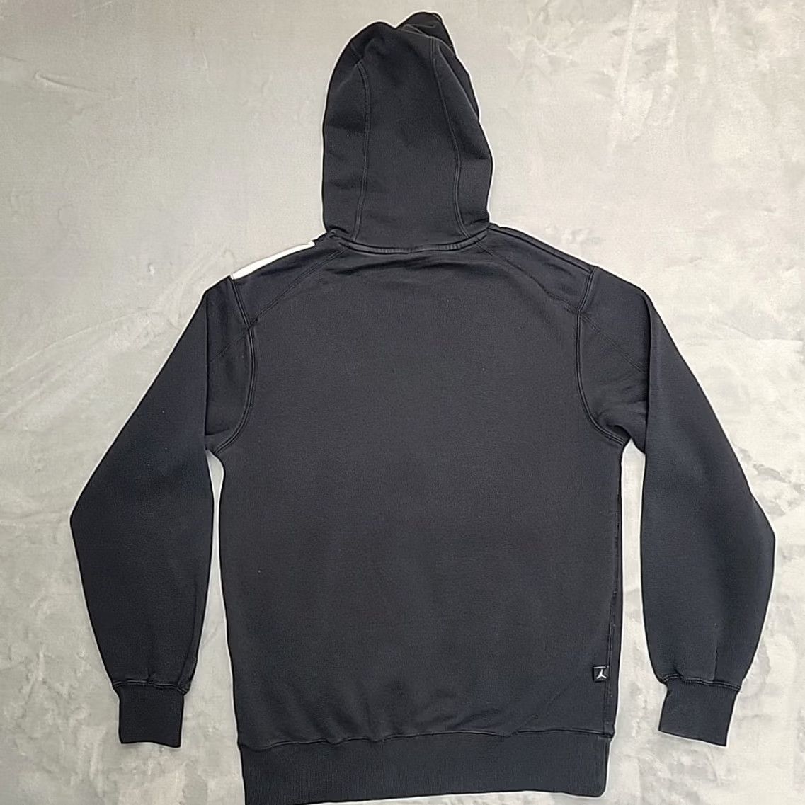 Nike VINTAGE Nike Pullover Mens S Black Air Jordan Hodie Red Fleece Y2K Jumpman Retro Size US S / EU 44-46 / 1 - 7 Thumbnail