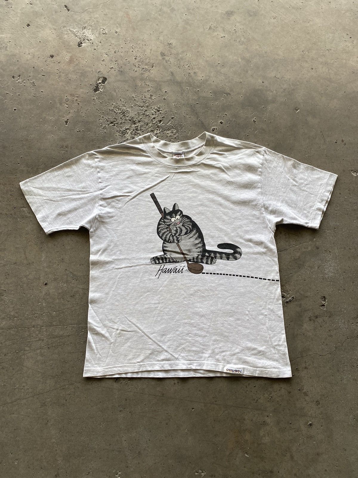 Vintage 1990s Crazy Shirt - Cat Hawaii Size US M / EU 48-50 / 2 - 1 Thumbnail