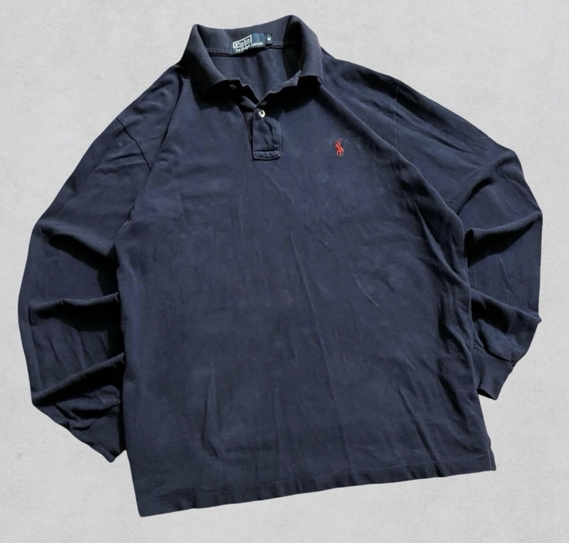 Polo Ralph Lauren Long-sleeved Polo Shirt Ralph Lauren vintage Old Money Size US M / EU 48-50 / 2 - 4 Thumbnail