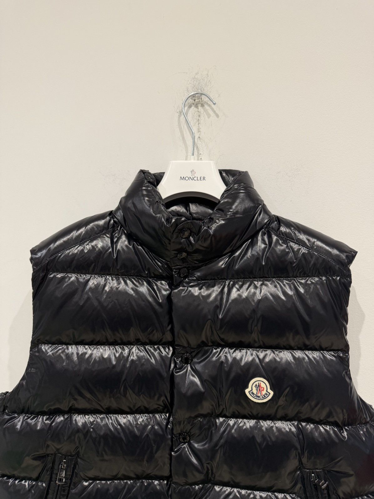 Moncler Moncler Tibb Down Vest Black Size: 5 (XL) Size US XL / EU 56 / 4 - 3 Thumbnail