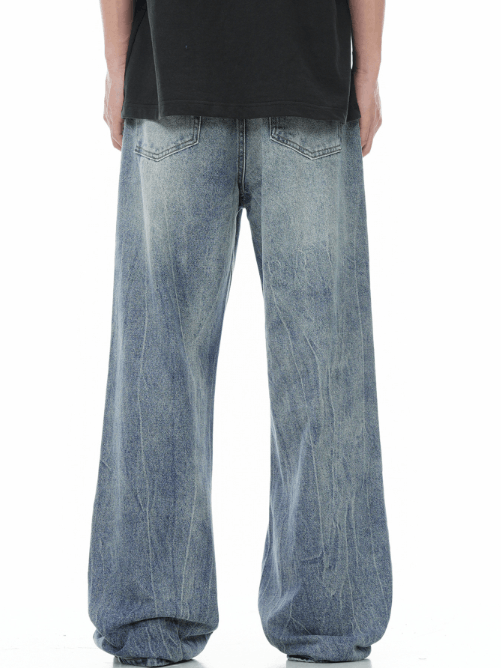 Japanese Brand × Vintage American washed cleanfit all-match flared high street jeans Size US 32 / EU 48 - 4 Thumbnail