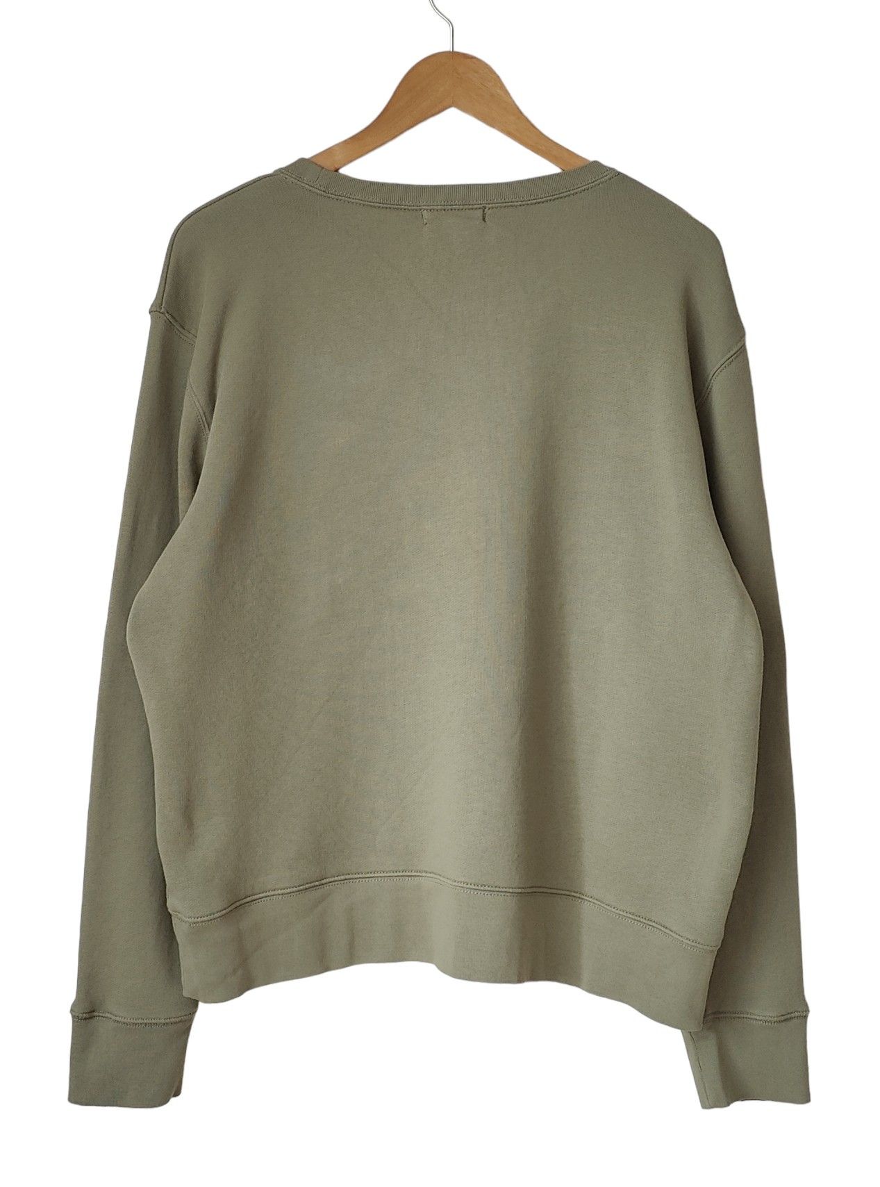 Alex Mill Alex Mill Military Khaki Pocket Sweatshirt Crewneck Size US XL / EU 56 / 4 - 2 Thumbnail